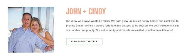 Parent Profiles - John & Cindy